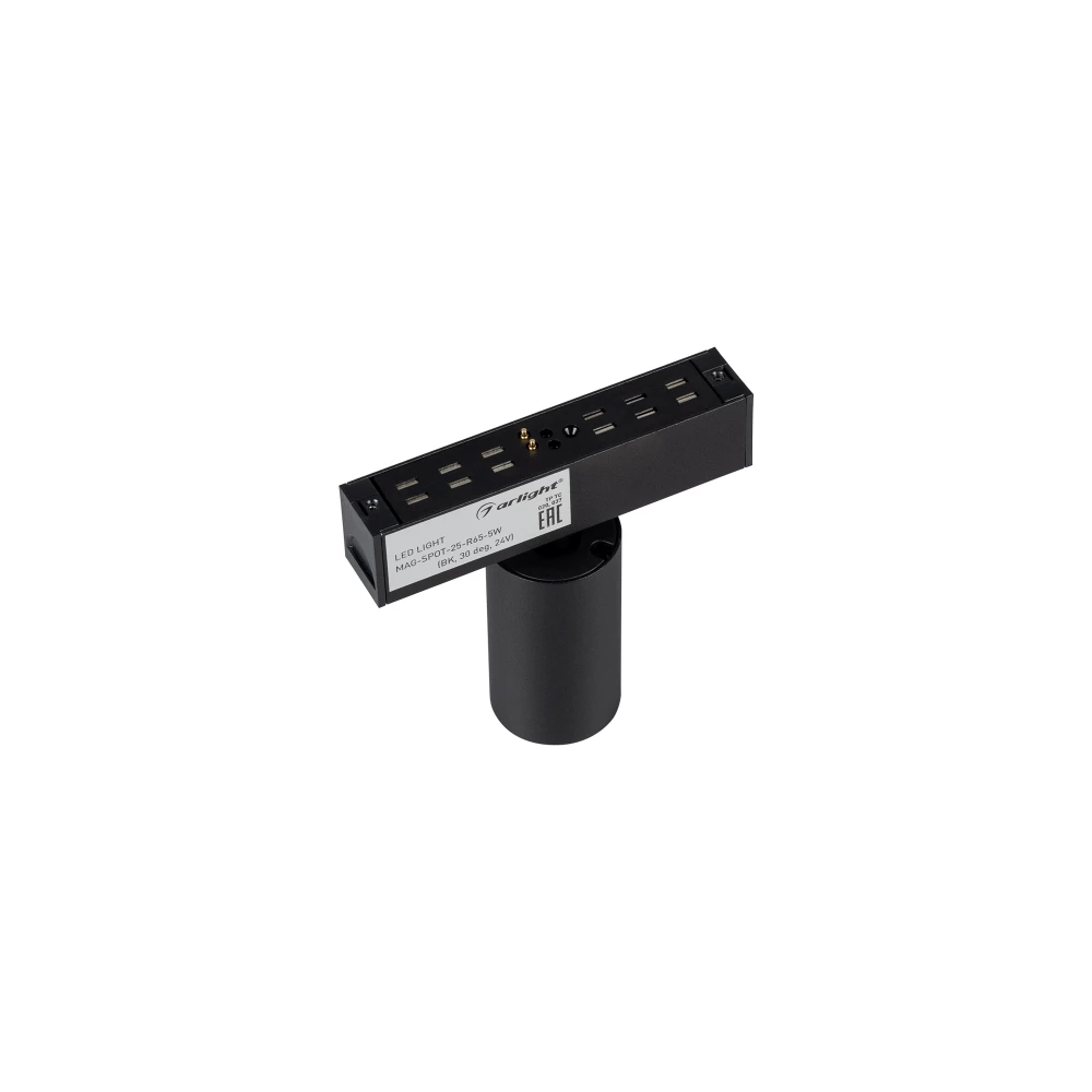 Светильник MAG-SPOT-25-R65-5W Warm3000 (BK, 30 deg, 24V) (Arlight, IP20 Металл, 5 лет) 033676 - Viokon.com