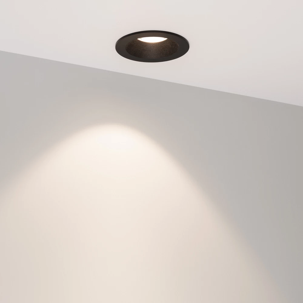 Светильник MS-ATOLL-BUILT-R86-10W Day4000 (BK, 36 deg, 230V) (Arlight, IP54 Металл, 5 лет) 044614 - Viokon.com