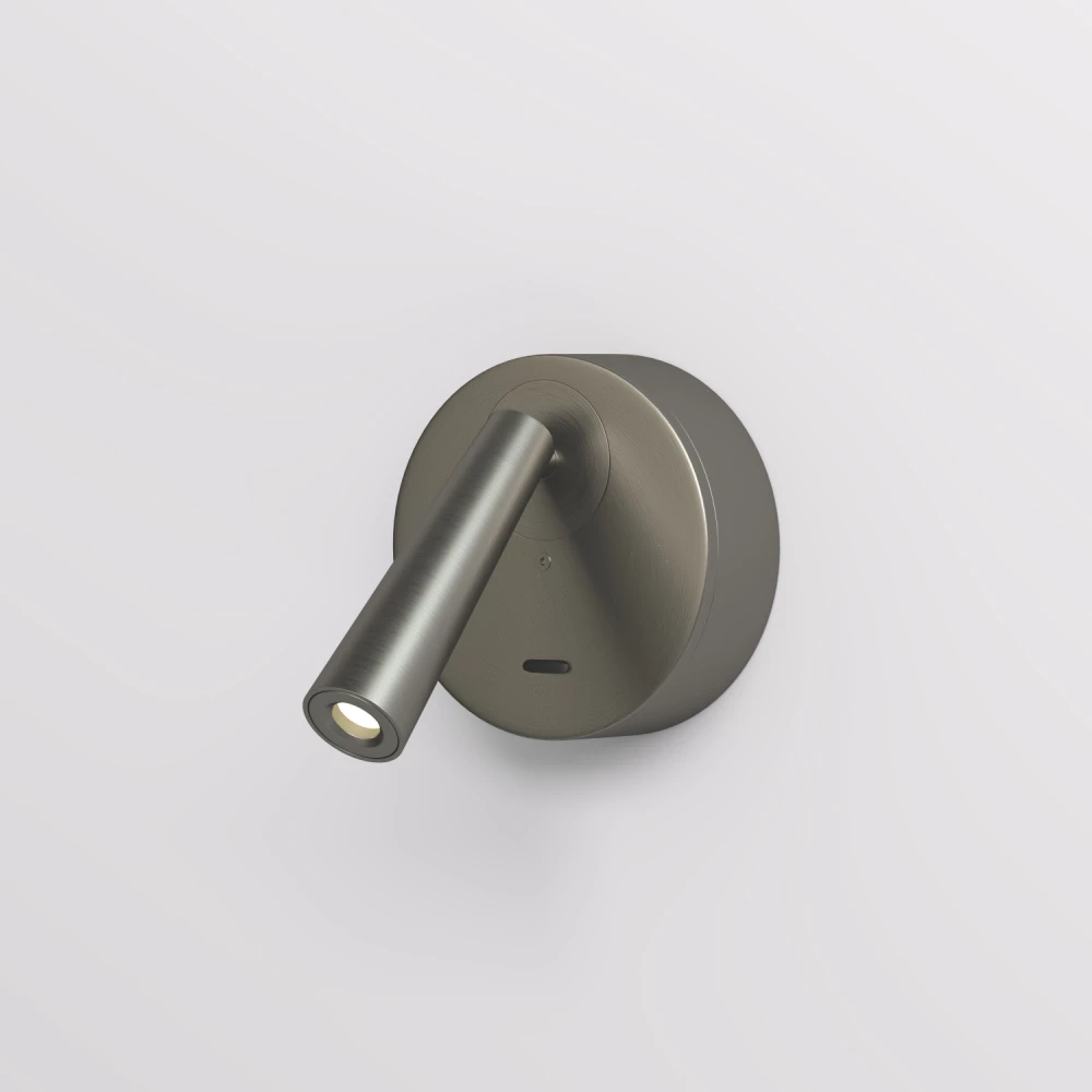 DK5072-DN Бра SHINE WALL со светодиодом D104H68 IP20 3000К 3W RA90 темный никель алюминий - Viokon.com