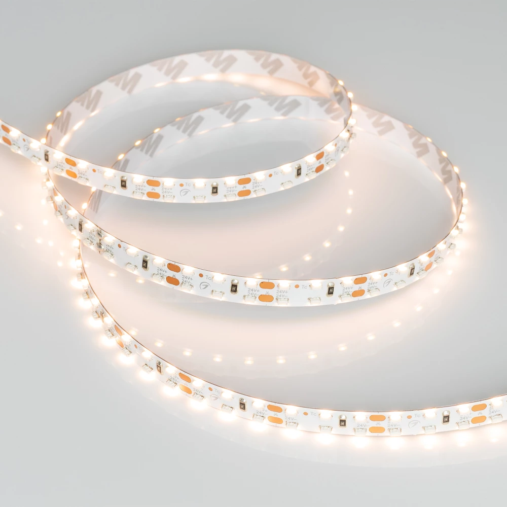 Лента RS 2-5000 24V Warm3000 2x2 8mm (3014, 240 LED/m, LUX) (Arlight, 14.4 Вт/м, IP20) 024466 - Viokon.com