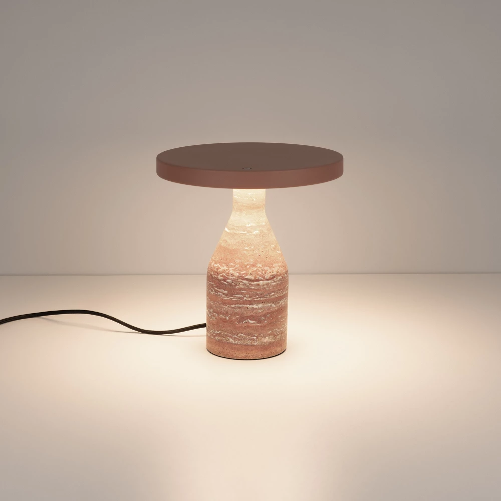 Светильник SP-CROOD-TAB-R22.5x24-7W Warm3200-MIX (RD-BRG, 140 deg, 230V) (Arlight, IP20, Травертин, 5 лет) 061732 - Viokon.com