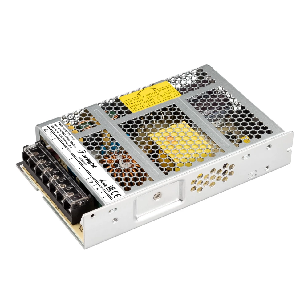 Блок питания HTS-250-24 (24V, 10.5A, 250W) (Arlight, IP20 Сетка, 3 года) 020820(1) - Viokon.com