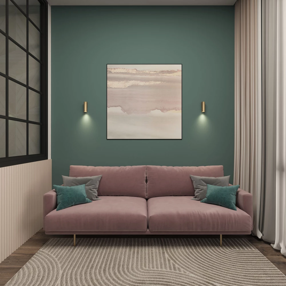 DK5021-SG Настенный светильник IP20 до 15 Вт LED GU10 матовое золото алюминий - Viokon.com