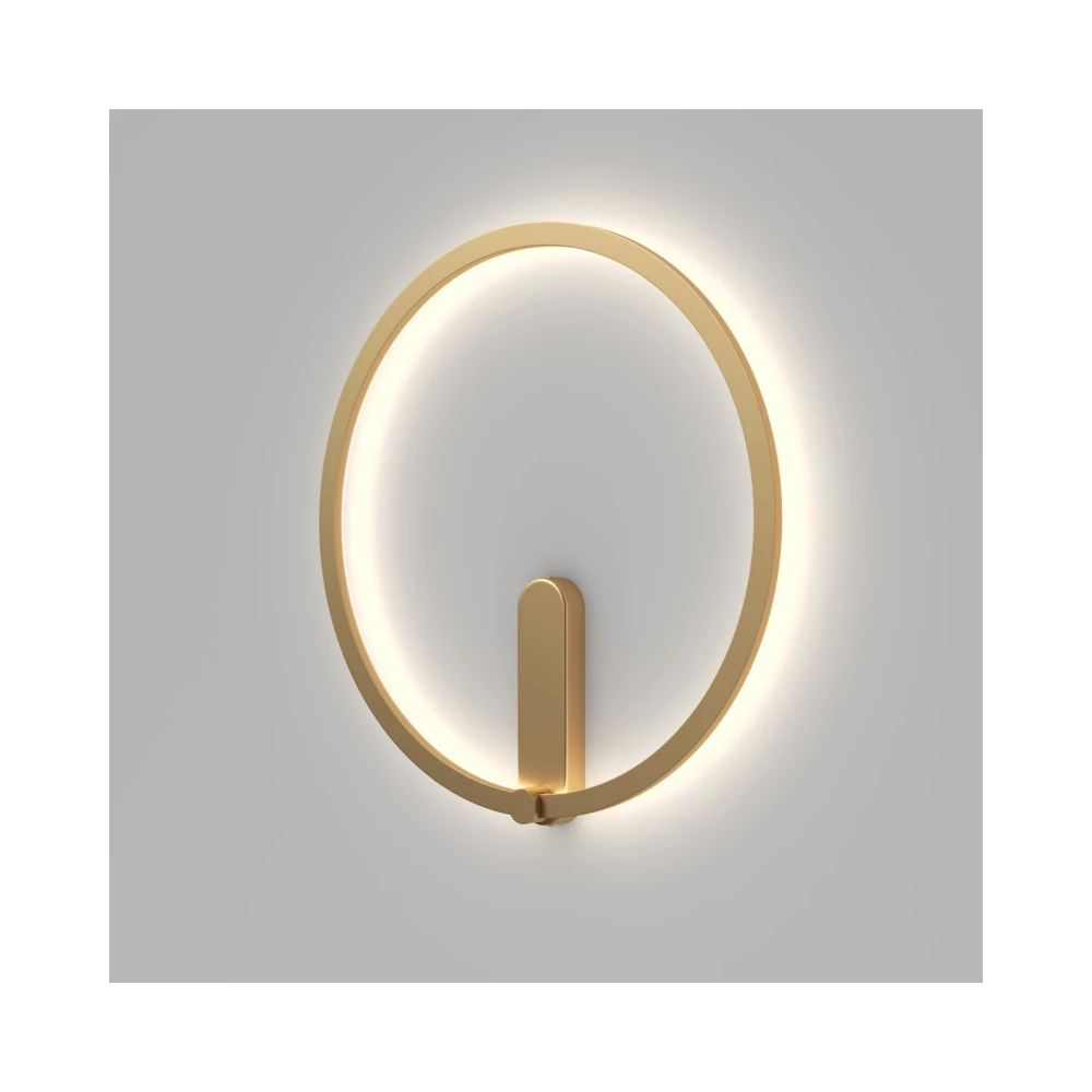 DK5035-SG Бра ROUND со светодиодом IP20 24W 300040006500K матовое золото алюминий - Viokon.com