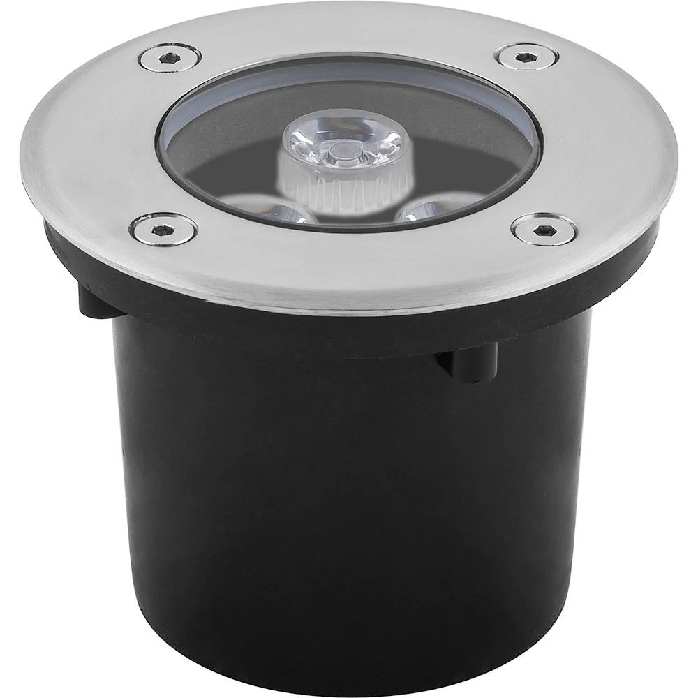 Светодиодный светильник тротуарный (грунтовый) Feron SP4111 3W зеленый 230V IP67 (32111) - Viokon.com