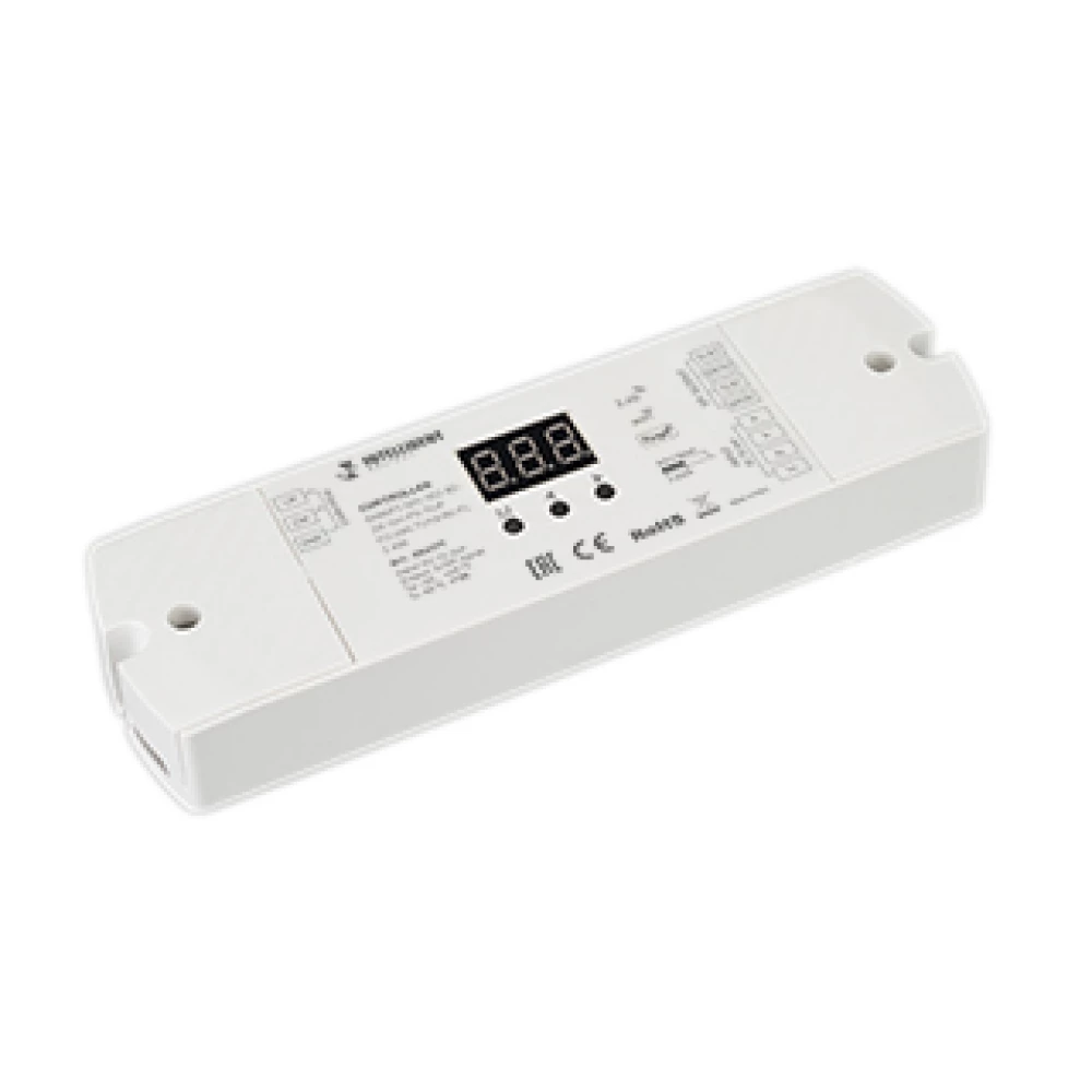 INTELLIGENT ARLIGHT Контроллер SMART-SPI-302-82-2G-SH-PS-SUF (12-24V, TUYA Wi-Fi, 2.4G) (IARL, IP20 Пластик, 5 лет) 054177 - Viokon.com