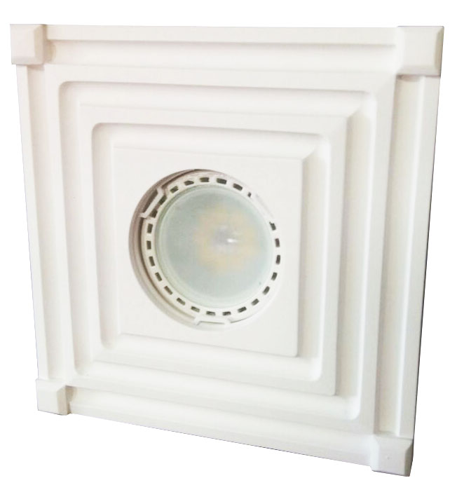 Светильник гипсовый встраиваемый mr 16 Roden RD-109 Wh - Viokon.com