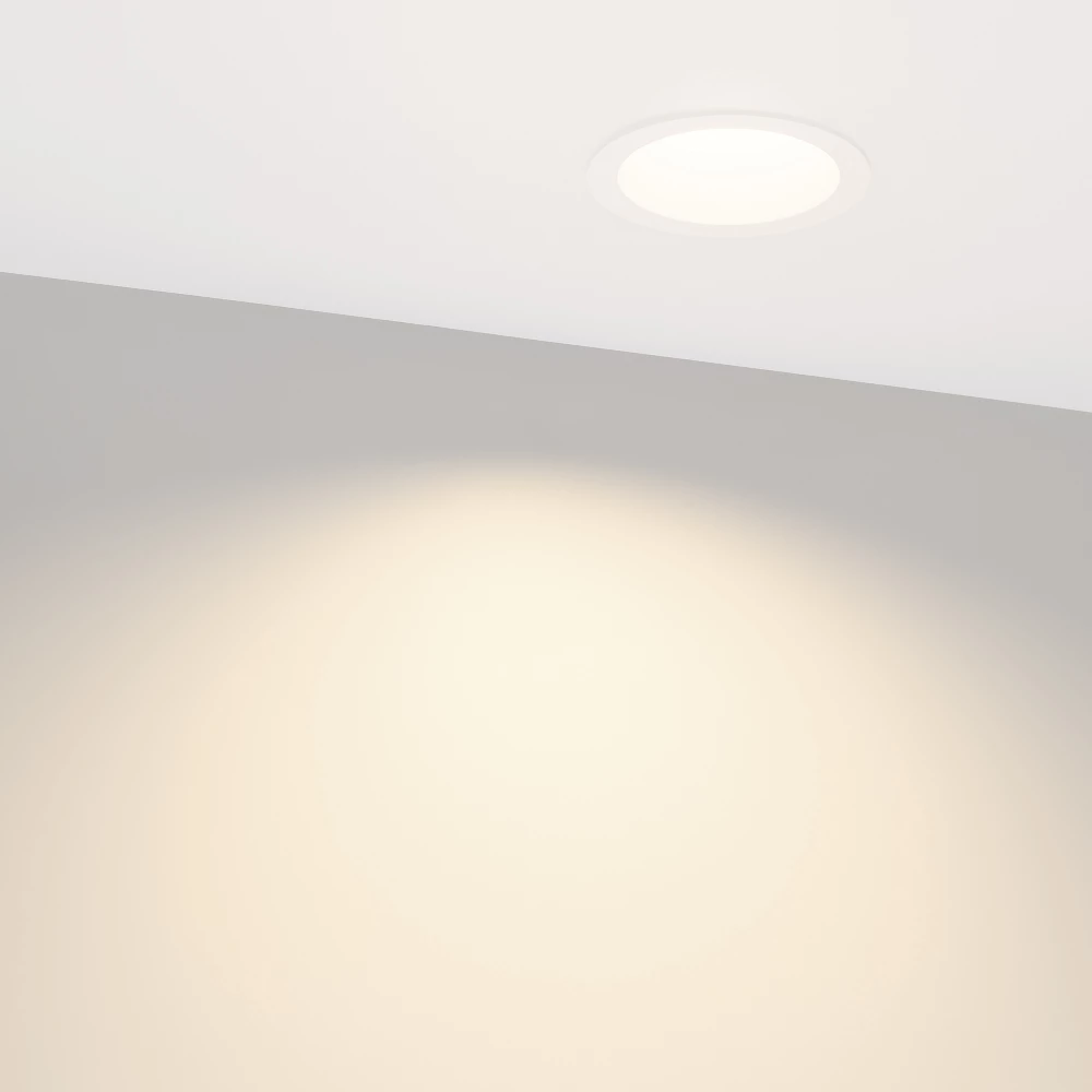 Светильник MS-DROP-BUILT-R84-8W Day4000 (WH, 85 deg, 230V) (Arlight, IP54 Металл, 5 лет) 040339 - Viokon.com