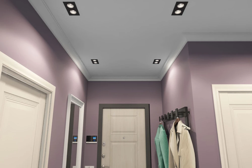 DK3072-BKCH Встраиваемый светильник IP 20 10 Вт GU53 LED черныйхром пластик - Viokon.com