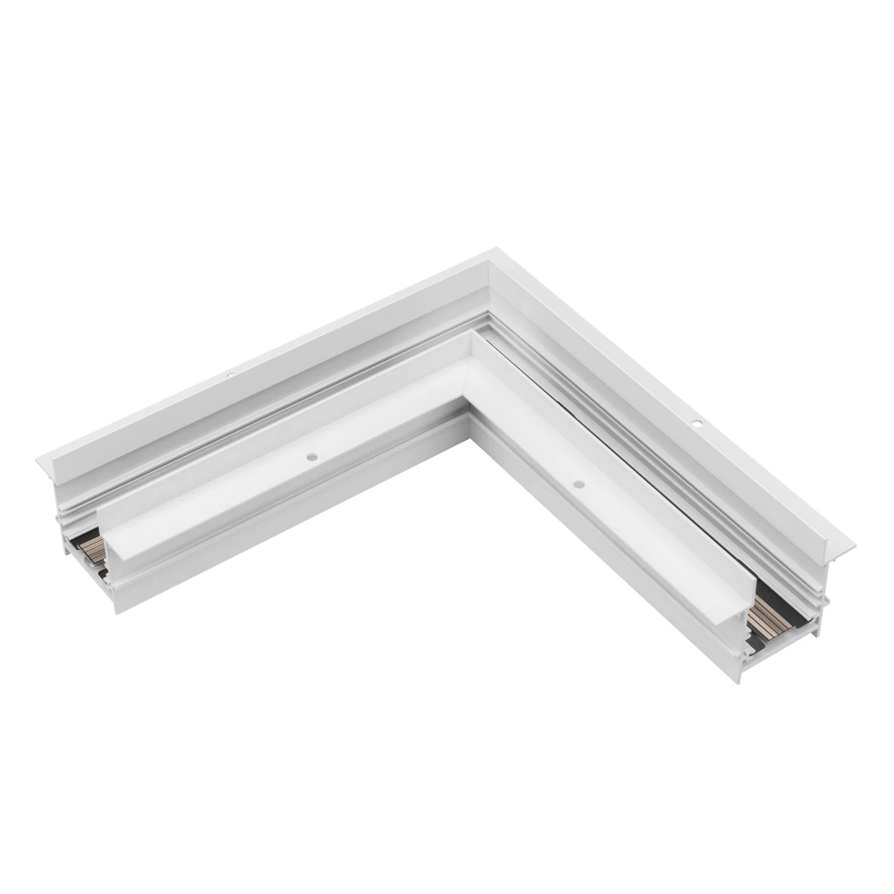 Коннектор угловой MAG-CON-4560-FDW-L90 (WH, 5LN) (Arlight, IP20 Металл, 5 лет) 046838 - Viokon.com