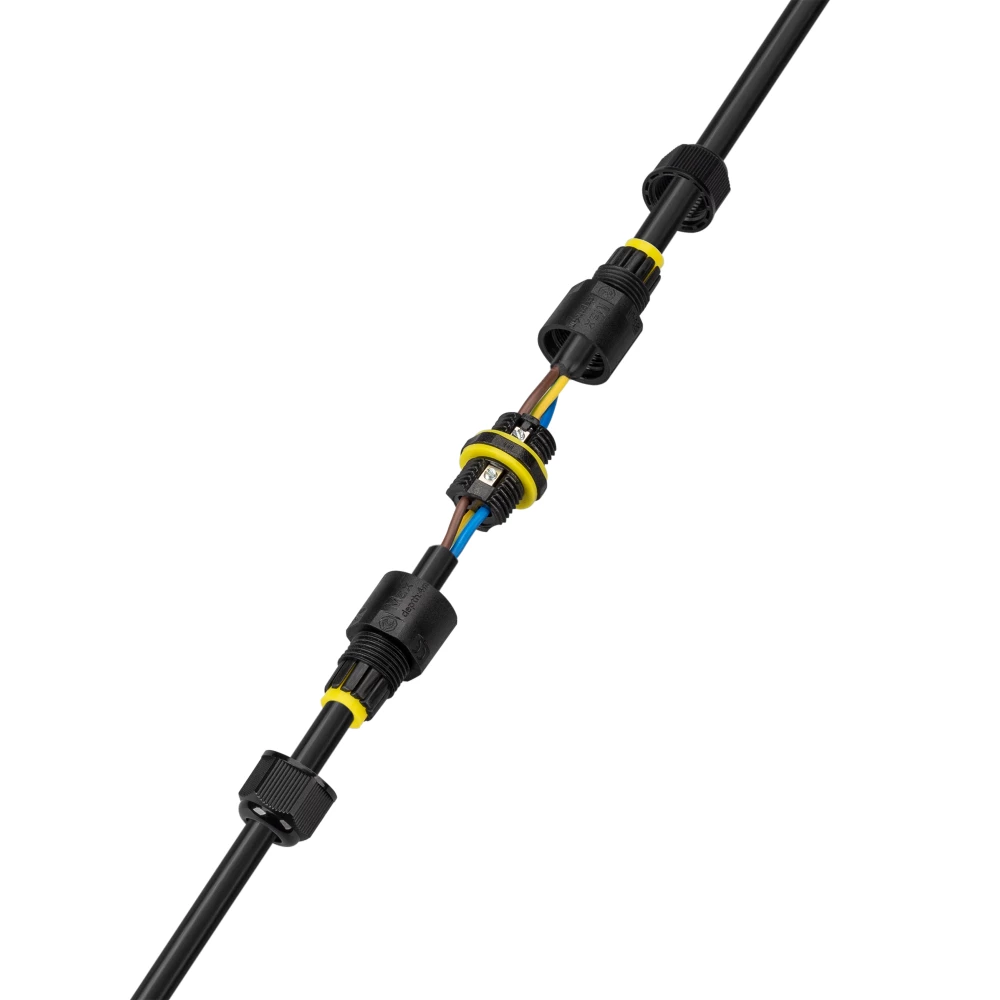 Коннектор NEO-GERM-2pin-WTW (4-8mm) (Arlight, IP68) 030757 - Viokon.com