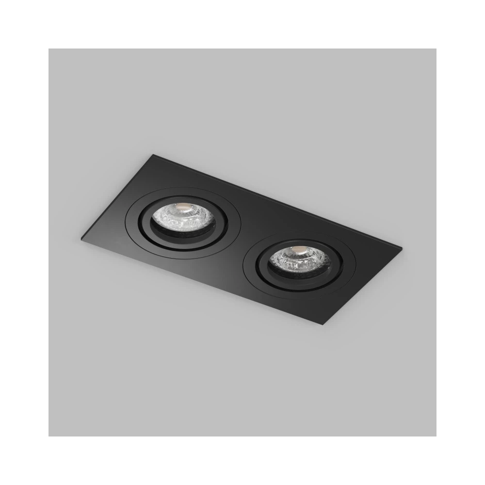 Встраиваемый влагозащищнный светильник HYDRO IP44 215 Вт LED макс GU10 алюминий чрный - Viokon.com