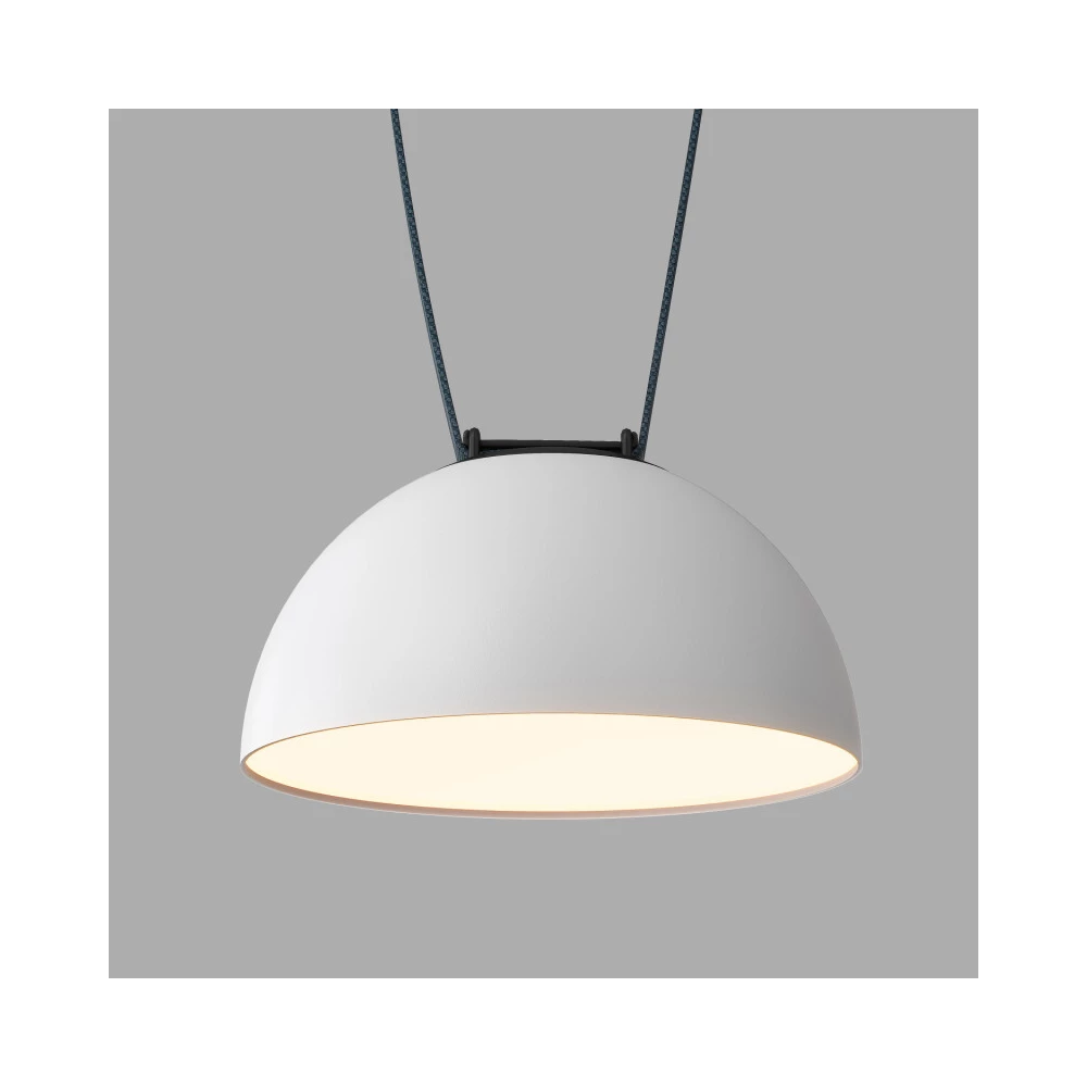 DK5561-WHBK Cветильник для трека-ремня Belty серия Flow со светодиодом D220H117мм 48V DC 24W RA90 120 3000K IP20 белый с черным алюминий - Viokon.com