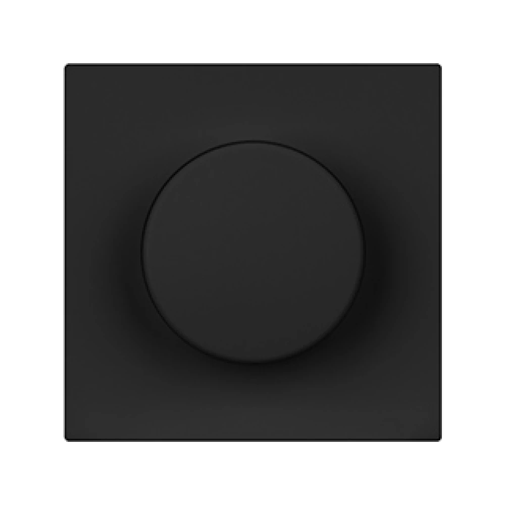 Лицевая панель светорегулятора PNL-NOBE-FB-SFPL-BK  (Arlight, Черный оникс) 060261 - Viokon.com