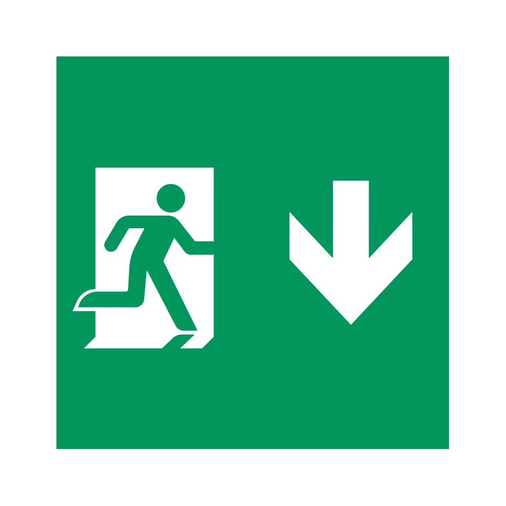 Пиктограмма EMGP-MARK-MA-DOWN (Человек, Вниз) (Arlight, Пластик) 059835 - Viokon.com