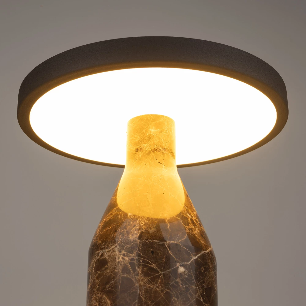 Светильник SP-CROOD-TAB-R22.5x24-7W Warm3200-MIX (CF-BK, 140 deg, 230V) (Arlight, IP20, Мрамор, 5 лет) 061771 - Viokon.com