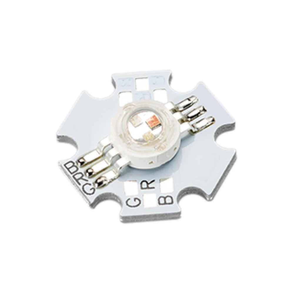 Мощный светодиод ARPL-Star-3W-EPA-RGB (350mA, W/W) (Arlight, Emitter) 022248 - Viokon.com