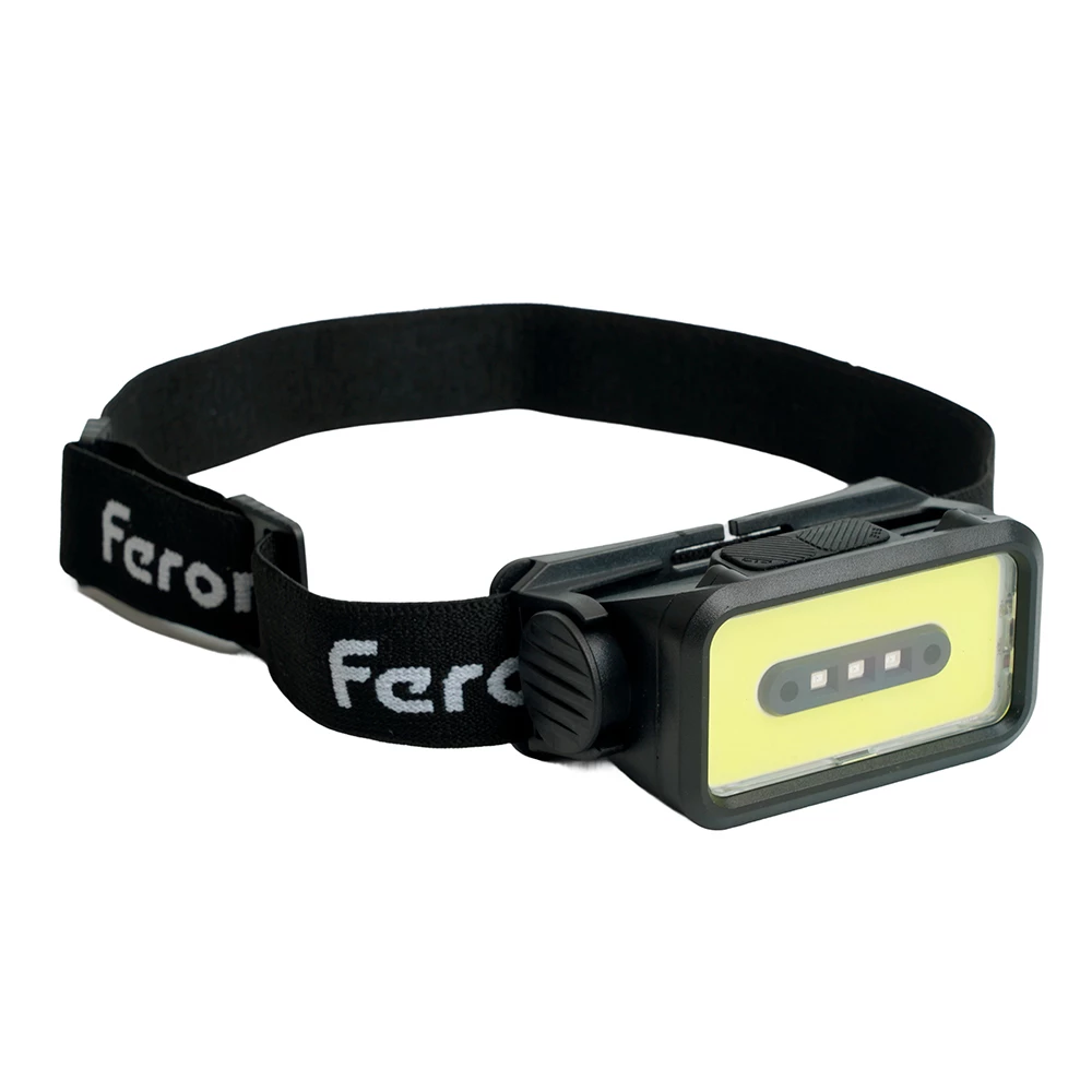 Фонарь налобный FERON TH2315 c аккумулятором 5W, 2000mAh IP44, USB type-C, ABS пластик (51620) - Viokon.com