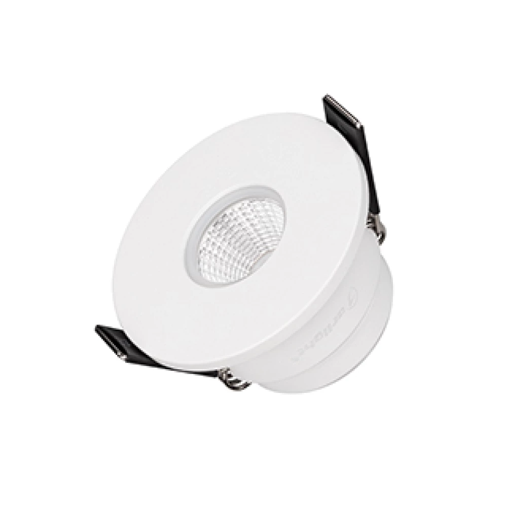 Светильник MS-GLORY-BUILT-R54-5W Warm3000 (WH, 60 deg, 230V) (Arlight, IP54 Металл, 5 лет) 047287 - Viokon.com