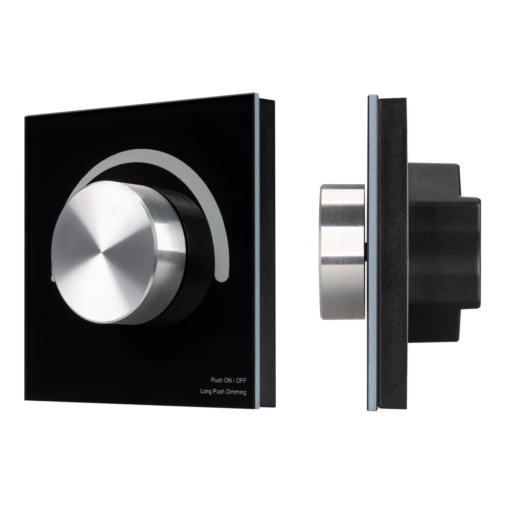 INTELLIGENT ARLIGHT Роторная панель SMART-1-10V-301-31-DIM-IN Black (24-48V, 2.4G) (IARL, IP20 Пластик, 5 лет) 036243 - Viokon.com
