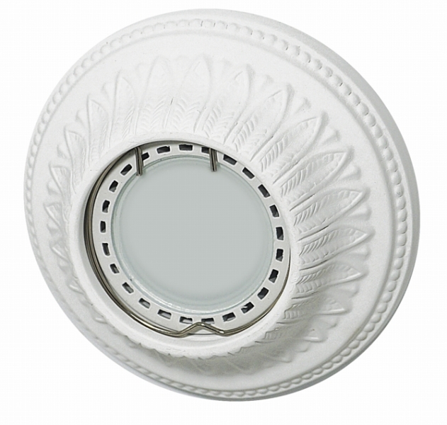 Светильник гипсовый встраиваемый mr 16 Roden RD-020 Wh - Viokon.com