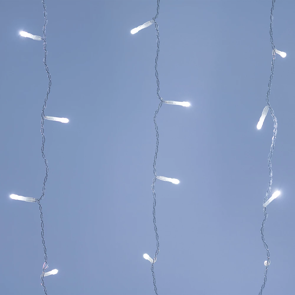 Светодиодная гирлянда ARD-CURTAIN-HOME-1500x1500-CLEAR-144LED White (230V, 6W) (Ardecoled, IP20) 024829 - Viokon.com