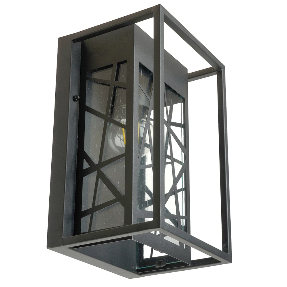 Светильник садово-парковый Feron PL641 на стену 60W 230V E27, черный (11647) - Viokon.com