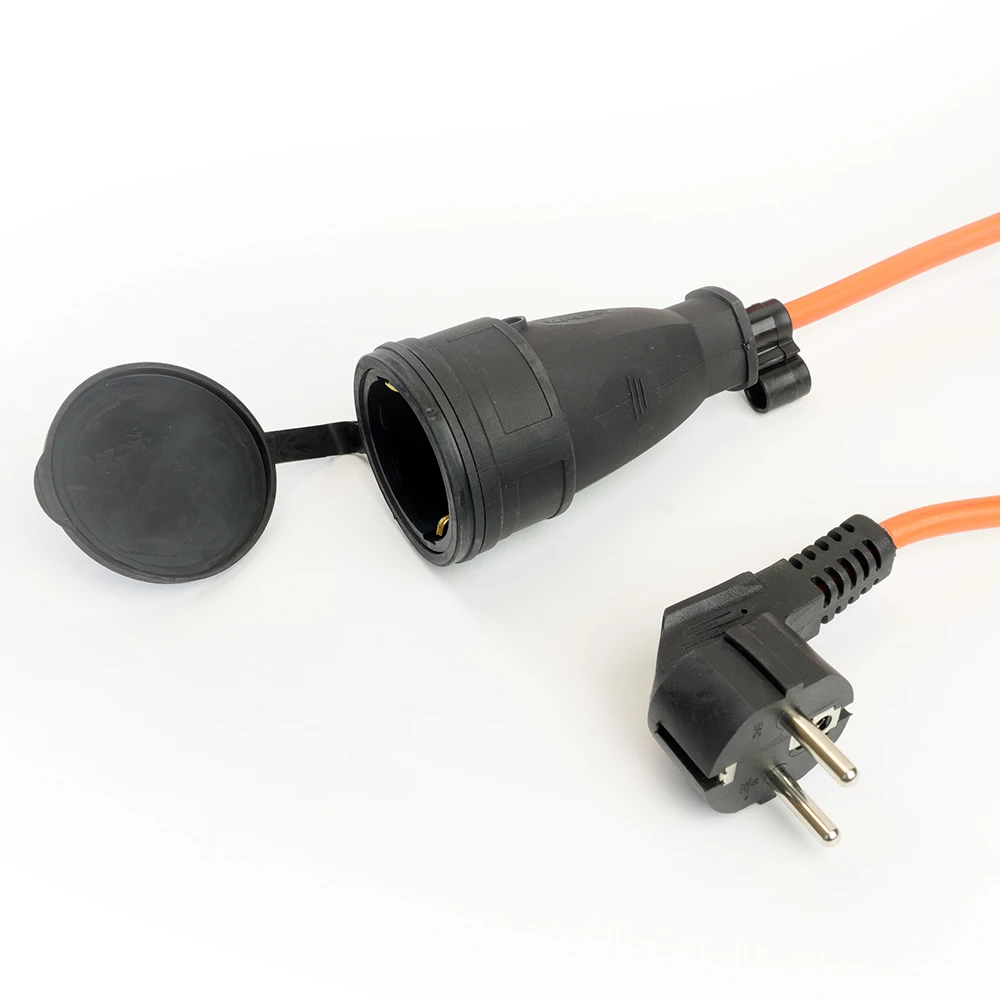 Удлинитель на пластиковой катушке STD04-10-30 (UG) 1-местный с/з 3*1,5, 30м, 250В, 16А, IP44, Standart (29409) (50175) - Viokon.com