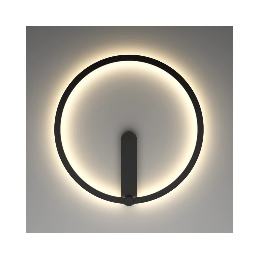 DK5035-BK Бра ROUND со светодиодом IP20 24W 300040006500K черный алюминий - Viokon.com