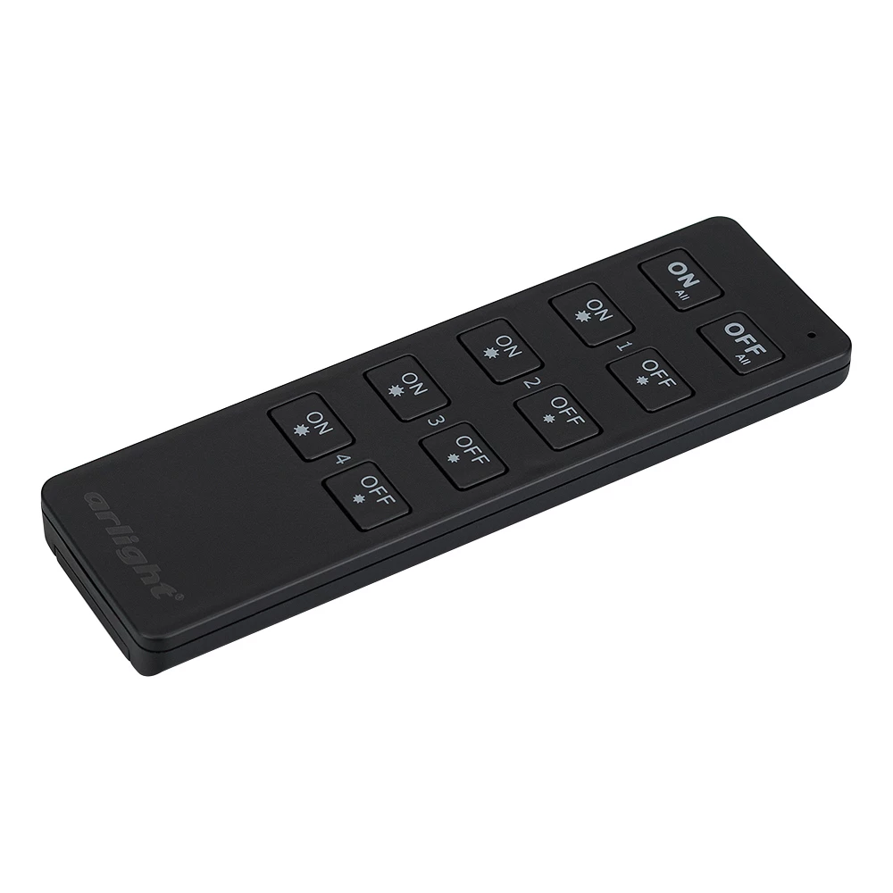 Пульт SMART-R7-DIM (4 зоны, 2.4G) (Arlight, IP20 Пластик, 5 лет) 023028 - Viokon.com