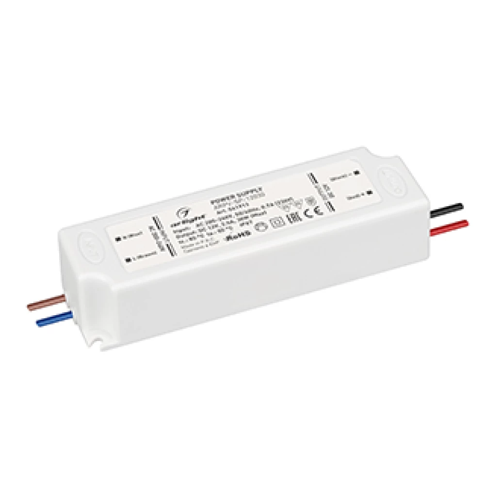 Блок питания ARPV-SP-12030 (12V, 2.5A, 30W) (Arlight, IP67 Пластик, 5 лет) 041913 - Viokon.com