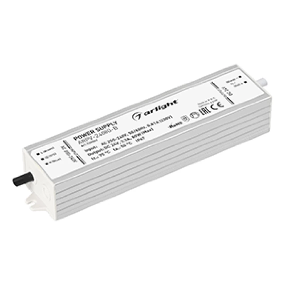 Блок питания ARPV-24080-B (24V, 3.3A, 80W) (Arlight, IP67 Металл, 3 года) 020007 - Viokon.com