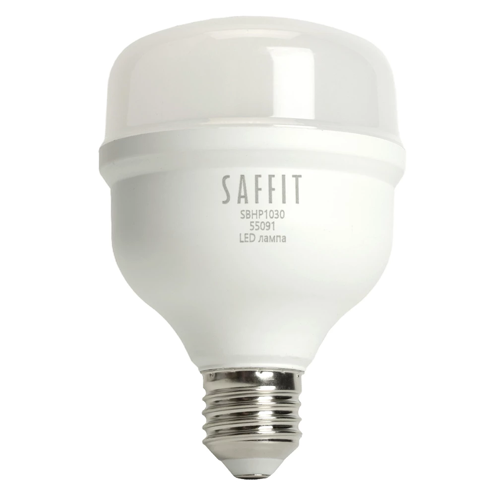 Лампа светодиодная SAFFIT SBHP1030 E27 30W 230V 6400K (55091) - Viokon.com