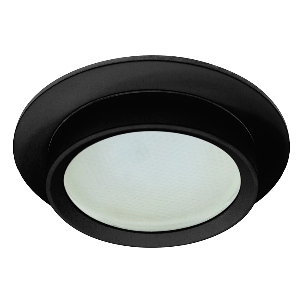 Светильник встраиваемый Feron DL504 потолочный GX53 черный круг IP44 (51102) - Viokon.com