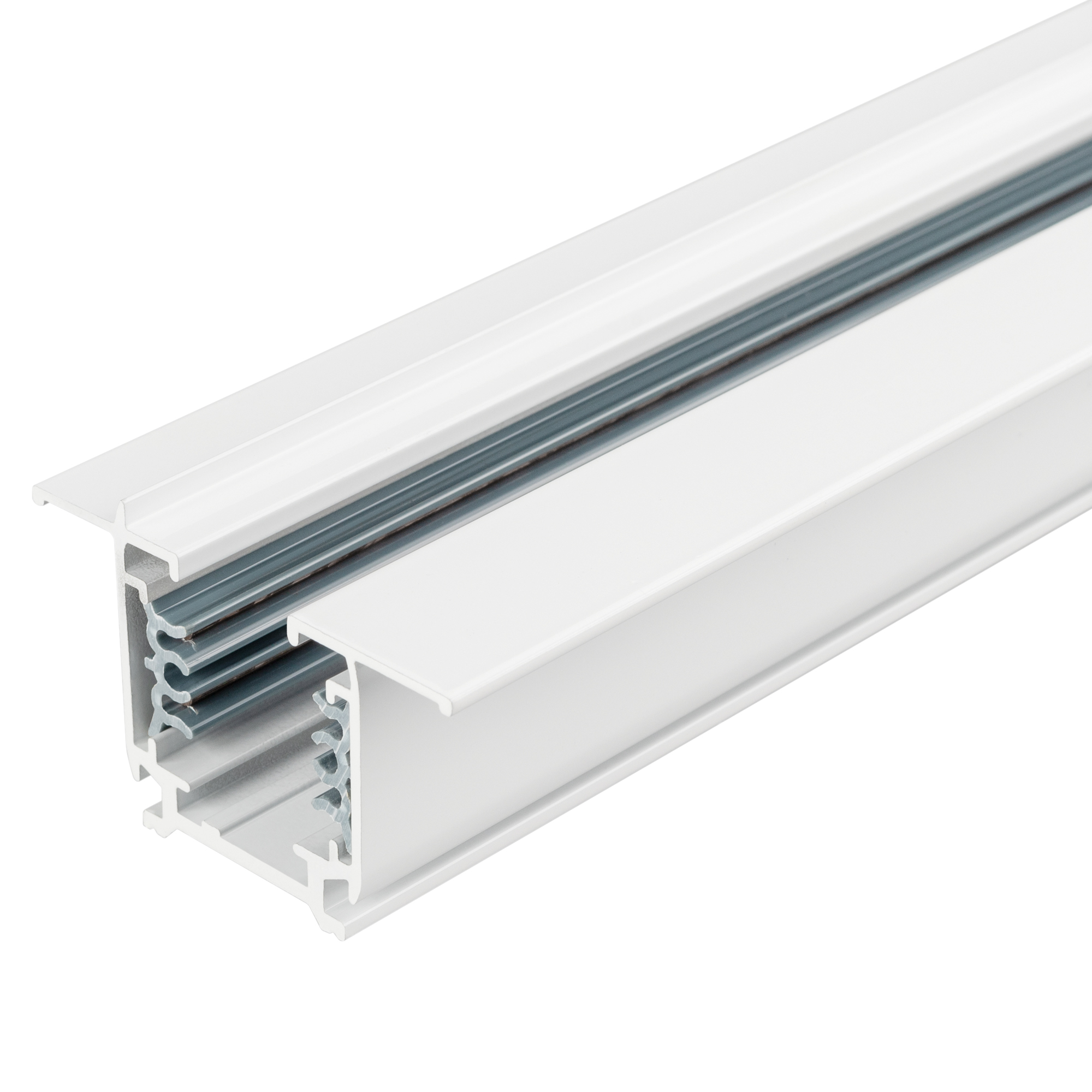 Трек встраиваемый LGD-4TR-TRACK-F-2000-WH-M (C) (Arlight, IP20 Металл, 3 года) 028356(1) - Viokon.com