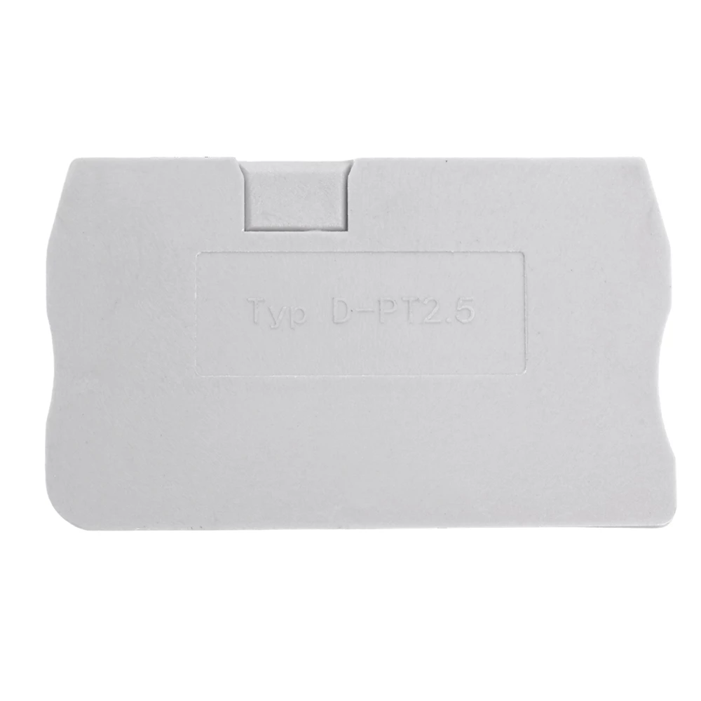 Торцевая заглушка для ЗНИ LD572 2,5 мм² (JXB PT 2,5), серый LD581-1-25 (49264) - Viokon.com