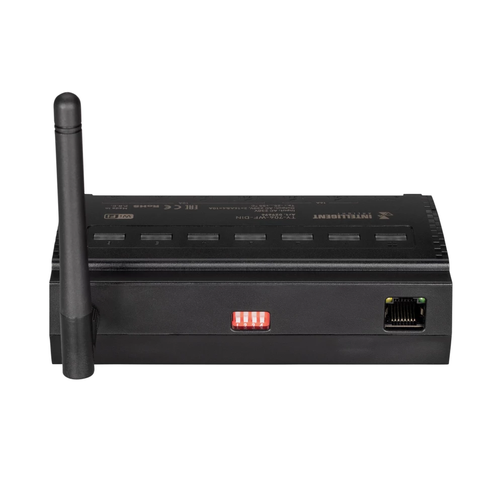 INTELLIGENT ARLIGHT Релейный модуль TY-706-WF-DIN (230V, 2х16A + 4х10А) (IARL, IP20 Пластик, 3 года) 029696 - Viokon.com