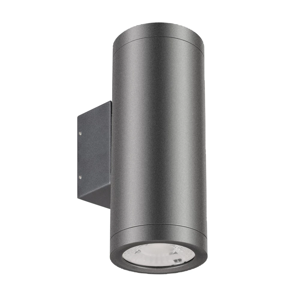 Светильник LGD-RAY-WALL-TWIN-R65-2x9W Warm3000 (GR, 23 deg, 230V) (Arlight, IP65 Металл, 3 года) 038154(1) - Viokon.com