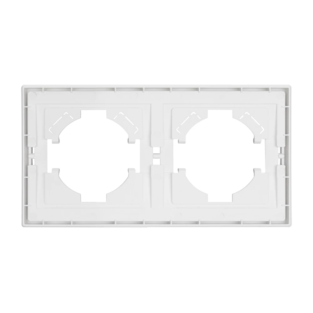 Рамка пластиковая FRM-TENDO-PL-2-WH (Arlight, Белый) 053839 - Viokon.com