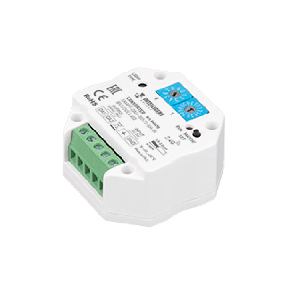 INTELLIGENT ARLIGHT Конвертер SMART-DALI-301-72-SH-IN (BUS/24V, 2.4G) (IARL, IP20 Пластик, 5 лет) 046470 - Viokon.com