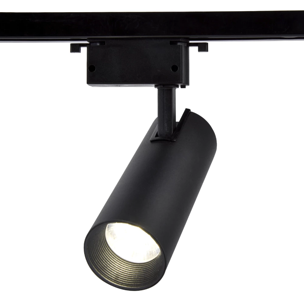 Трековый однофазный светодиодный светильник GL5860 BK черный LED 30W 4200K 24° - Viokon.com