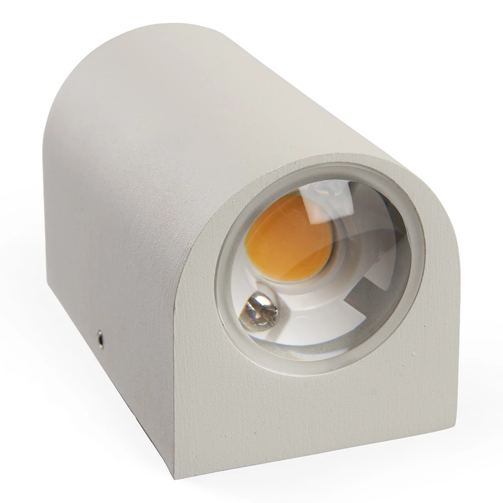 Светильник уличный светодиодный Feron DH053, 2*5W, 800Lm, 3000K, белый (48479) - Viokon.com