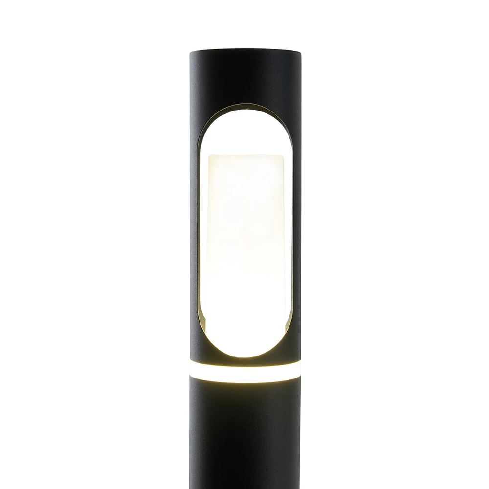 Светильник садово-парковый Feron DH1105, 15W, GU10,230V, черный (столб) (51231) - Viokon.com