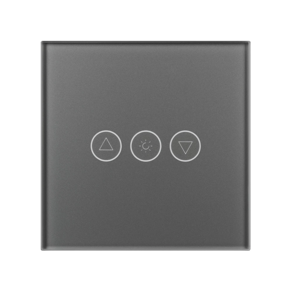 Светорегулятор сенсорный с Zigbee управлением SWT-OMALI-SD3-ZB-GR (250V, 500W) (Arlight, Стекло) 050063 - Viokon.com