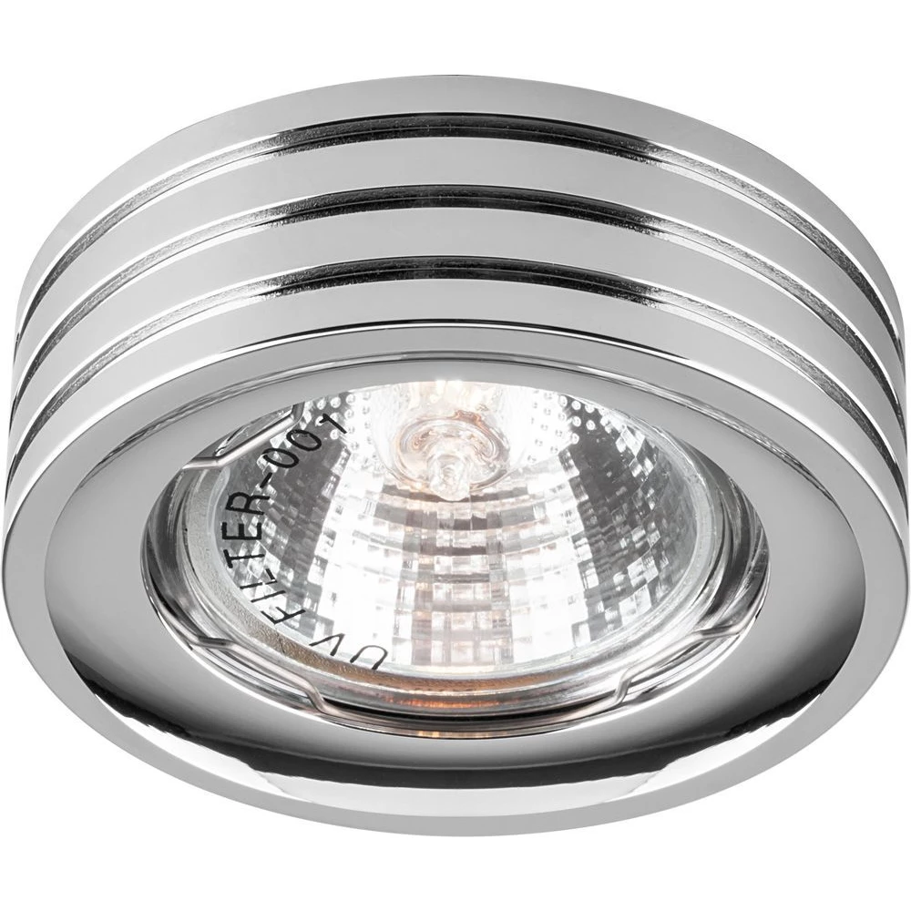 Светильник встраиваемый Feron DL233 потолочный MR16 G5.3 хром (18606) - Viokon.com