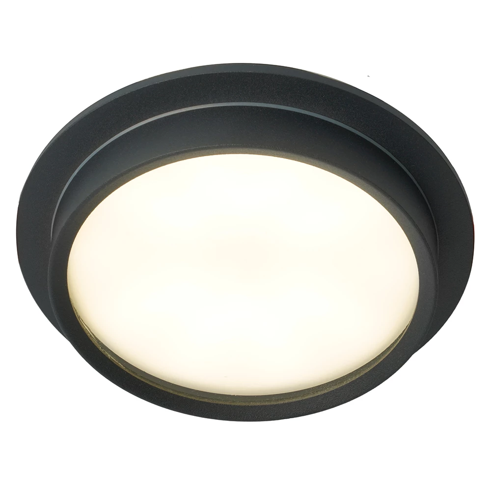 Светильник встраиваемый Feron DL704 потолочный GX70 черный круг IP44 (51106) - Viokon.com