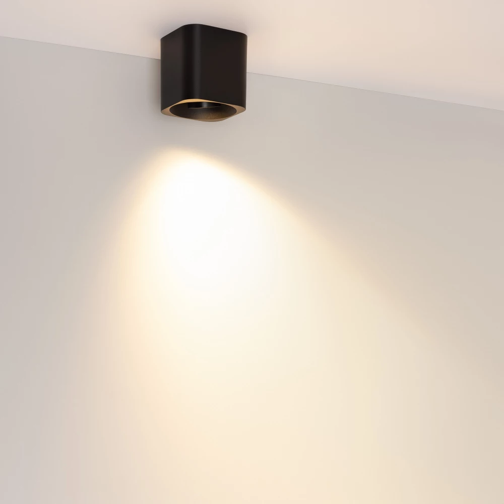 Светильник SP-ACENTO-S95x95-10W Warm2700 (BK, 20-45 deg, 230V) (Arlight, IP20 Металл, 5 лет) 055749 - Viokon.com