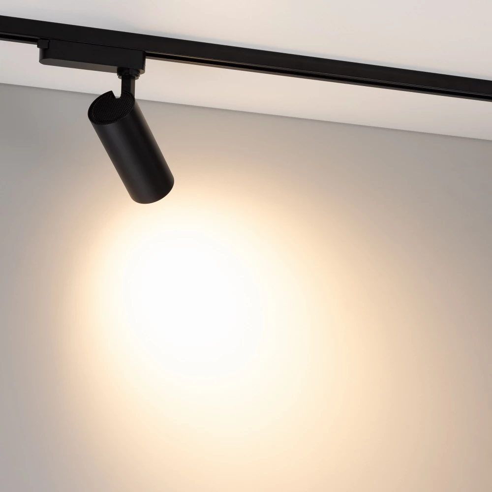 Светильник LGD-GERA-2TR-R60-15W Warm3000 (BK, 55 deg, 230V) (Arlight, IP20 Металл, 5 лет) 055069 - Viokon.com