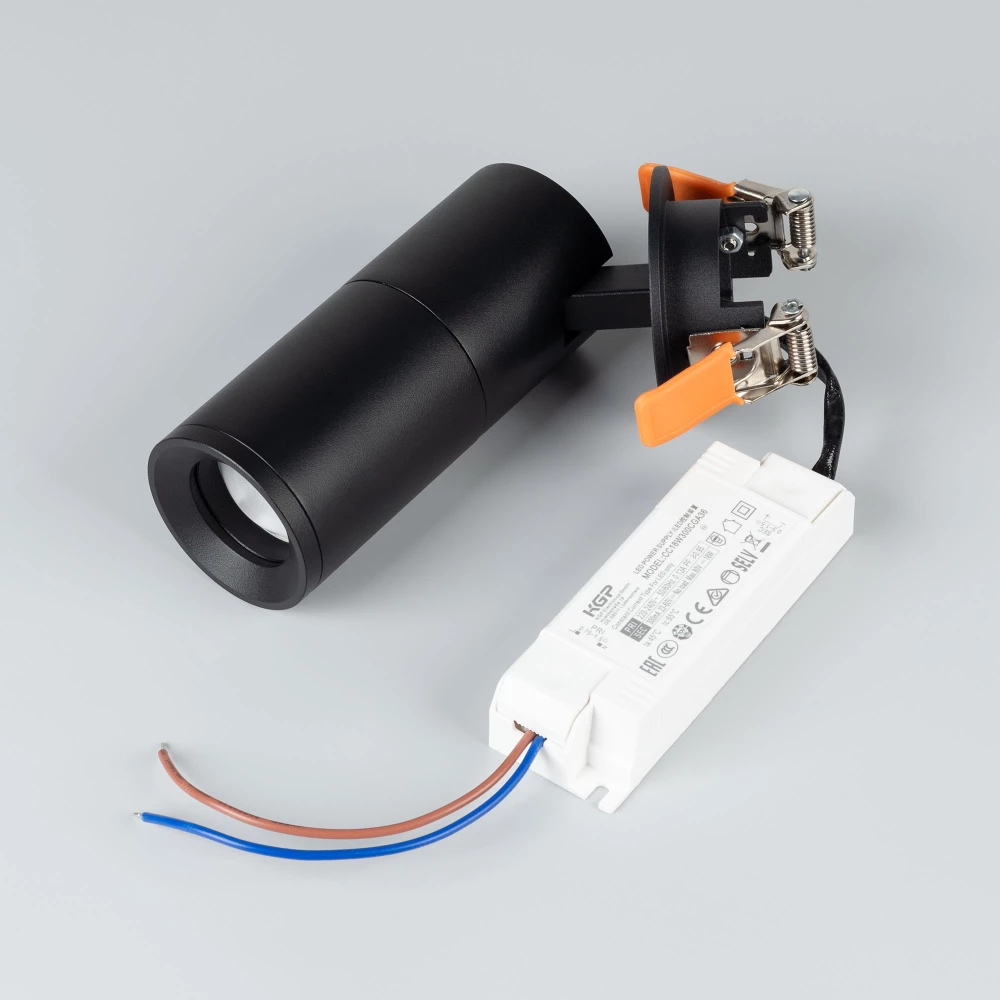 Светильник LGD-ARTEMIS-BUILT-FLAP-R55-12W Warm3000 (BK, 8-80 deg, 230V) (Arlight, IP20 Металл, 5 лет) 051796 - Viokon.com