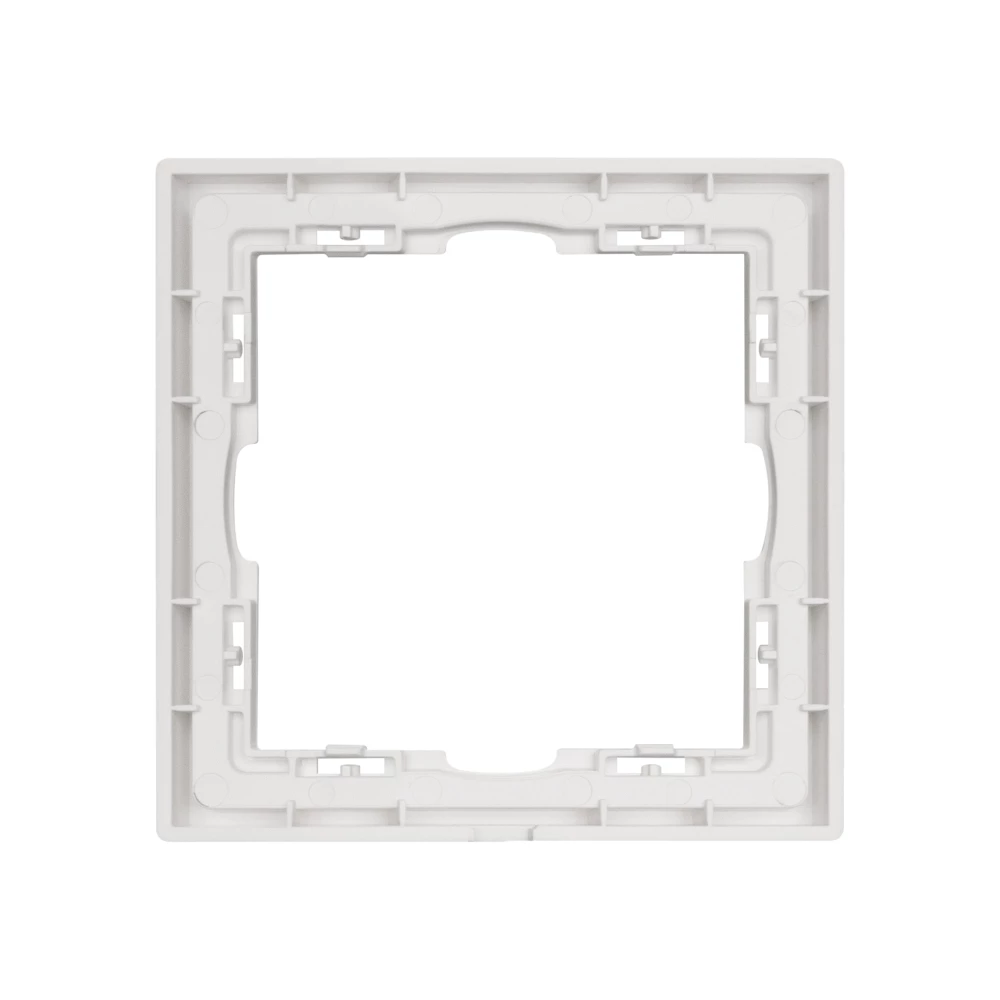 Рамка пластиковая FRM-NOBE-SFPL-1-IS (Arlight, Никель) 059455 - Viokon.com